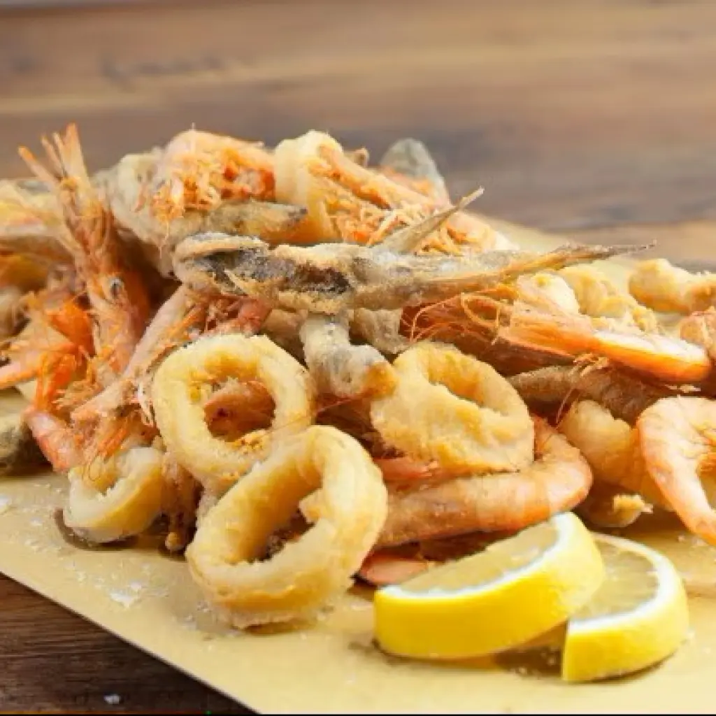 Frittura Di Gamberi E Calamari